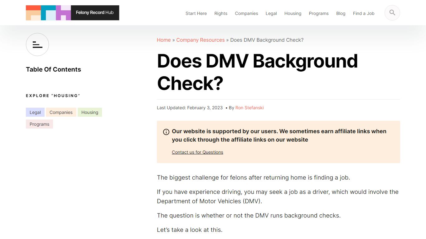 Does DMV Background Check? | Felony Record Hub